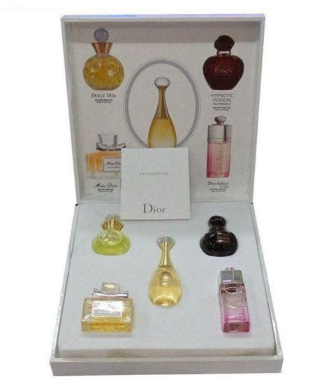 mini perfume dior 5 in 1